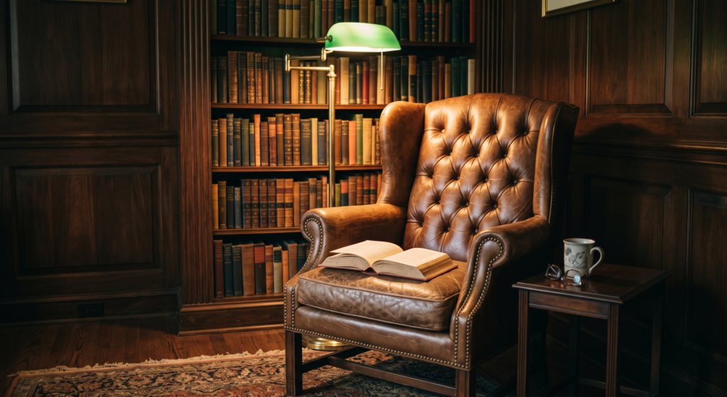 Leather / Wingback Chair
