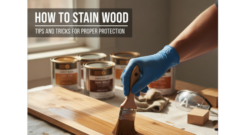 How To Stain Wood – 2025