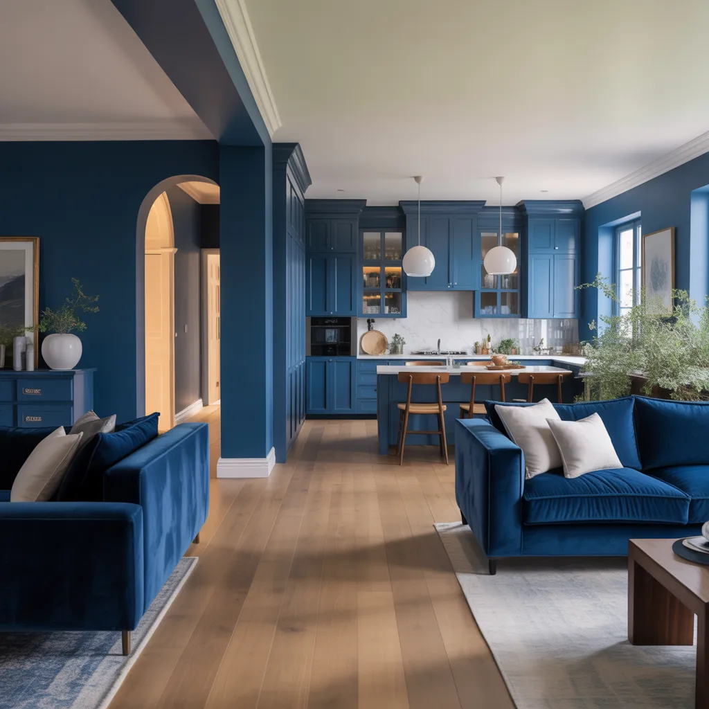 A Soothing Deep Blue Color Palette Is the Through Line of This Family's Newly Renovated Forever Home 3