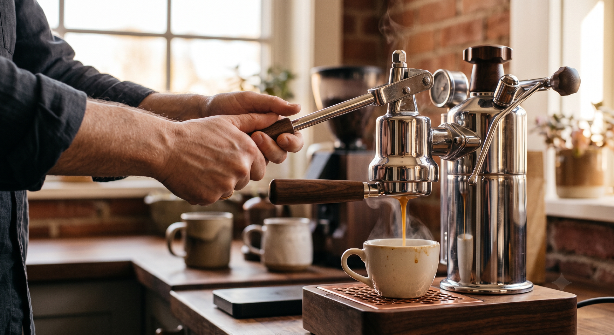manual espresso machine
